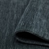 Lawson Dark Gray Solid Woven Wool 6X4 Feet Carpet