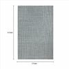 Imperial Knots Green Hand Woven Dhurrie 5x8 Feet