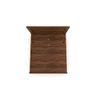 Taro Engineered Wood King Size Box Storage Bed In Walnut Finish
