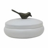 Metalsmith Metal Serveware Box Set of 4 with Tray White Finish