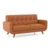 Waverly 2 Seater Leather Sofa in Apricot