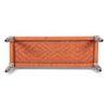 Hamilton Solid Wood Maachi Bench In Orange Canning