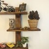 Felicia Wooden Wall Shelf Organiser