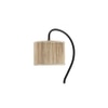 Round Bamboo Curvy Table lamp with Iron Base (SP00)