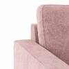 Apollo 2 Seater Fabric Sofa in Desert Rose Colour
