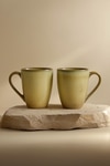 Beige Rustic Dawn Elegant Ceramic Mug Set