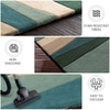 Sage and Green Wool Rug