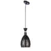 Carvera Iron Ceiling Lamp In Black And Gold Colour