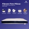 Fibrom Quilted Firm Pillow 27 X 18 Inches
