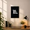The Castle Decor Get Shit Done Motivational Wall Art 8x12 Inch (Style 1)