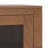 Murano Bookshelf cum Display Unit Finish Amber Walnut