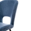 Ivoces Fabric Dining Chair in Blue Colour