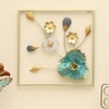W-Zoya Abstract Metal Wall Decor in Multicolor Set of 1