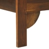 Grandis Solid Wood King  Size Bed Without Storage (Provincial Teak Finish)