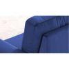 Noah Solid Wood Sofa cum Bed in Navy Blue