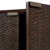 Sculpt Solid Wood TV Unit in Brown Colour