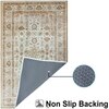 Luxe Home Polyester Golden Dusk Carpet – (5x7 Feet, Multicolor, TPR)