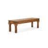 Carroll Sheesham Wood Bench In Honey Oak Finish