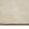 Jackson Ivory Solid Woven Wool 5X3 Feet Carpet