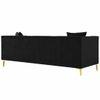 Haruko Fabric Sofa - Black