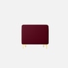 Texude Velvet 3 Seater Sofa in Maroon Colour