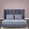 Repose Ortholux ST Multi Reinforced Coir with Memory Foam Mattress (L x W: 75 inch x 72 inch, Thickness 5 Inches )