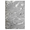 Multicolor Abstract Machine Made Polyester 4 X 6 Feet Carpet 4 X 6 Feet