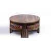 Nashville Coffee Table Set - Multicolour Patch Kantha