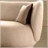 Plushprestige Wood 3 Seater With Upholstery Non Storage Sofa In Yellow Colour