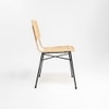 Dosly Metal Dining Chair in Natural Colour