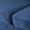 Elden Fabric Sofa (Navy Blue)