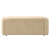 Risibol  Velvet 2 Seater Ottoman Bench with Storage  in Cream  Color