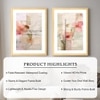 Magnolia Floral Set of 2 Framed Posters Wall Art Decor 45x60 cm