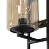 Eliante Modern Wall Lights Mild Steel & Glass Material Brown & Champaign Finish
