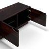 Zephyr Solid Wood TV Unit in Mahogany Finish