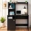 Spydercraft Indus Modern Study Table in Black Finish