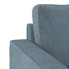 Apollo Compact Fabric Sofa (Colour : Ocean Weave, Seating Capacity : 3 Seater, Cushion Type : Soft, Back Type : Regular Back)