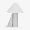 Helia Silver Handcrafted Tall Table Lamp