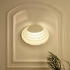 Hylton One Light Amber Glass Wall Light