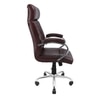 Domain High Back Executive Office In Brown Colour