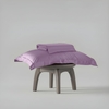 Stoa Paris Single Bedsheet with 1 Pillow Cover sheet with Night Lilac