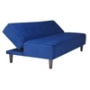 Palermo 3 Seater Sofa Cum Bed In Blue Colour
