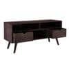 Aspen Solid Wood TV Unit in Walnut Finish