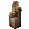 Green Fiber Glas Cask Stone Indoor Water Fountain
