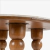 Aayam Solid Wood Dining Table in Brown Colour