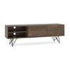 Dyson Solid Wood Free Standing TV Unit in Danish Walnut Finish
