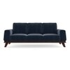 Granada Sofa Set (Colour: Sea Port Blue Velvet, Seater: 3+2+1+1)