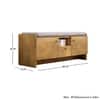 Hexa Red Engineered Wood Shoe Rack in Giant Wood Colour