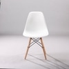 Kepler Brooks Leo Cafeteria Dining Chair in White Colour
