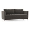 Florence Compact Sofa Set (Colour : Smoke Grey , Seater : 3+1+1)